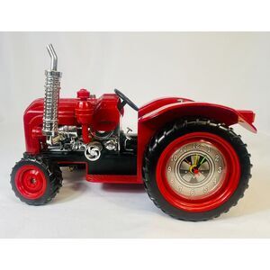 Kovap Zetor 50 Super Tractor Clock Battery Operated TESTED WORKS